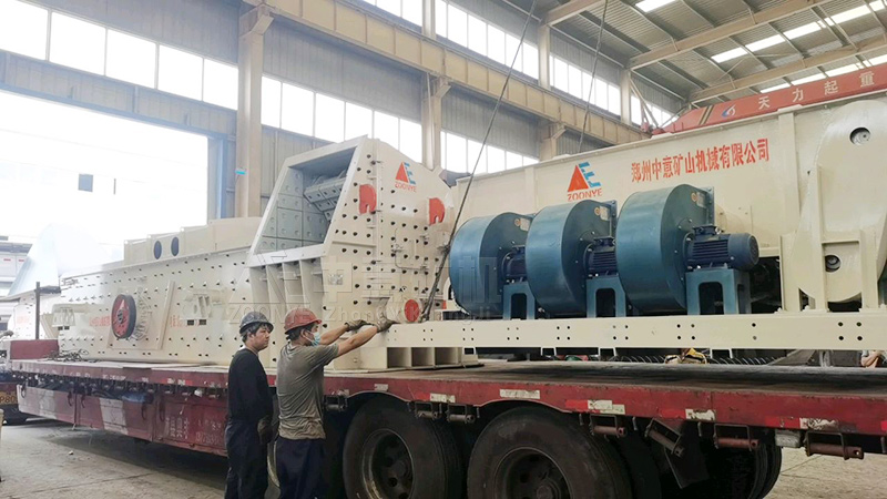 山西太原时产100吨建筑垃圾处理设备