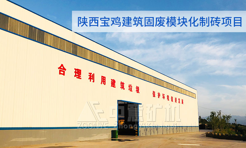 陕西建筑垃圾制砖项目